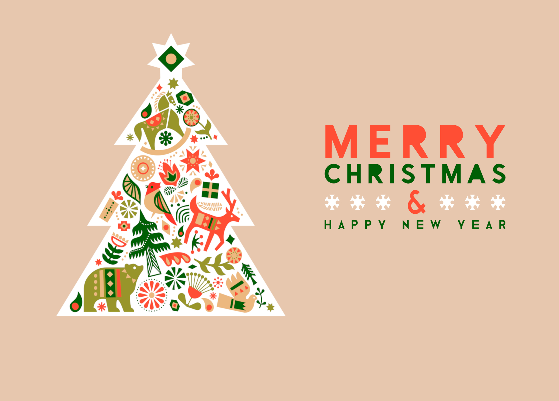 Star / Tree 10 pack modern design (Free postage) - Image 2