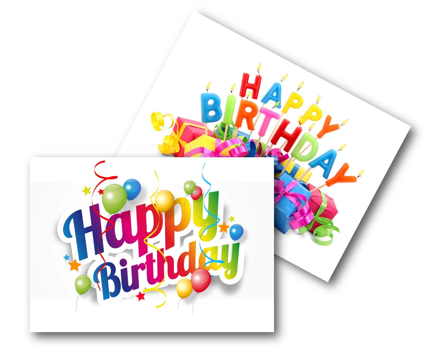 Bright Happy Birthday 10 Pack (Free postage)